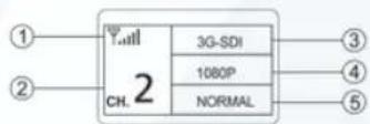 Hollyland Cosmo 600 - OLED DISPLAY - 1