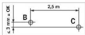 Laserliner SmartCross - Horizontalios linijos kontrolé - 1