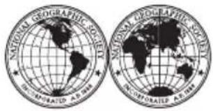 NATIONAL GEOGRAPHIC SOCIETY OF ASSOCIATED ASSOCIE NATIONAL GEOGRAPHIC SOCIETY OF ASSOCIATED ASSOCIE