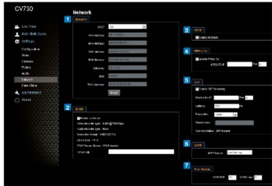CV730 Live View Active book Users Settings Config name Window Camera Photo Connect Conv Time Sub-Instance Alread Network 1 2 3 4 5 6 7 8 9 10 11 12 13 14 15 16 17 18 19 20 21 22 23 24 25 26 27 28 29 30 31 32 33 34 35 36 37 38 39 40 41 42 43 44 45 46 47 48 49 50 51 52 53 54 55 56 57 58 59 60 61 62 63 64 65 66 67 68 69 70 71 72 73 74 75 76 77 78 79 80 81 82 83 84 85 86 87 88 89 90 91 92 93 94 95 96 97 98 99 100