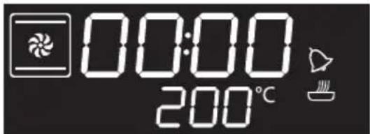 00:00 200°C
