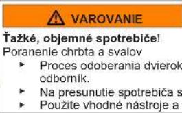 BOSCH KIL24NSF3 - Výmena závesu dvierok - 2