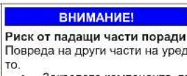 BOSCH KIL24NSF3 - Смяна на пантата на вратата - 8