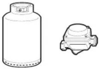 SMEG PM3743D - Tilslutning til flydende gas - 1