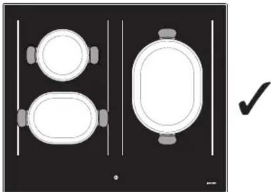 SMEG SIM3643D - Multizone-funktion - 9