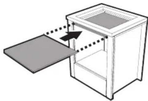 SMEG SIM3643D - På et almindeligt køkkenelement eller på et køkkenelement med skuffer - 1