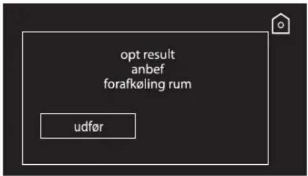 opt result anbef forafkøling rum udfør