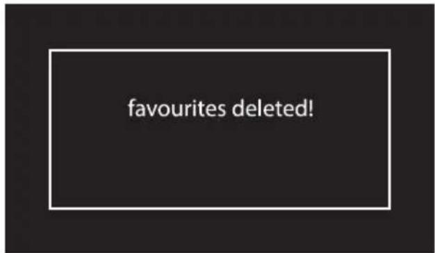 favourites deleted!