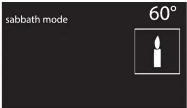 sabbath mode 60°