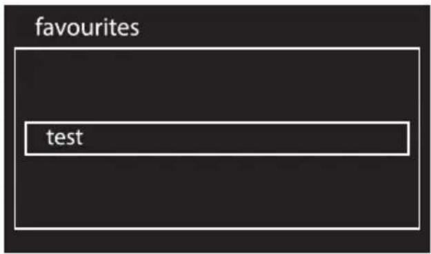 favourites test