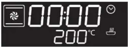 00:00 200°C