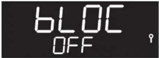 bLOC OFF