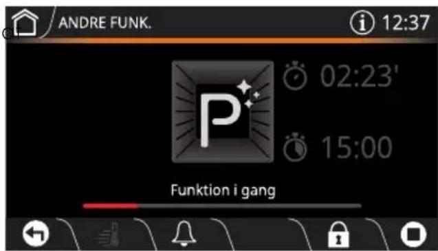 ANDRE FUNK. 02:23' 15:00 Funktion i gang