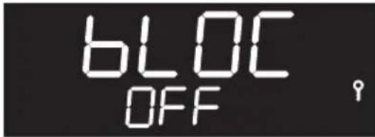 bLOC OFF