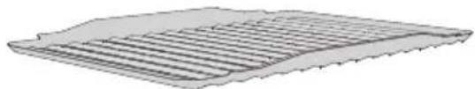 MIELE H 7162 BP - Grill- og stegeindsats HGBB 71 - 1