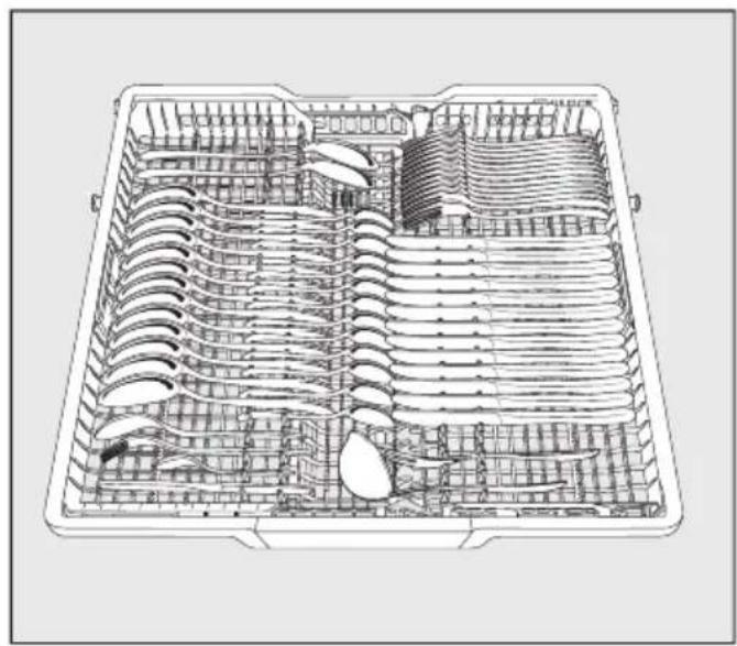 MIELE G 5263 SCVi Active Plus - Loading the dishwasher - 2