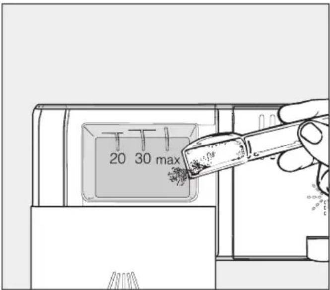 MIELE G 5263 SCVi Active Plus - Adding detergent - 2