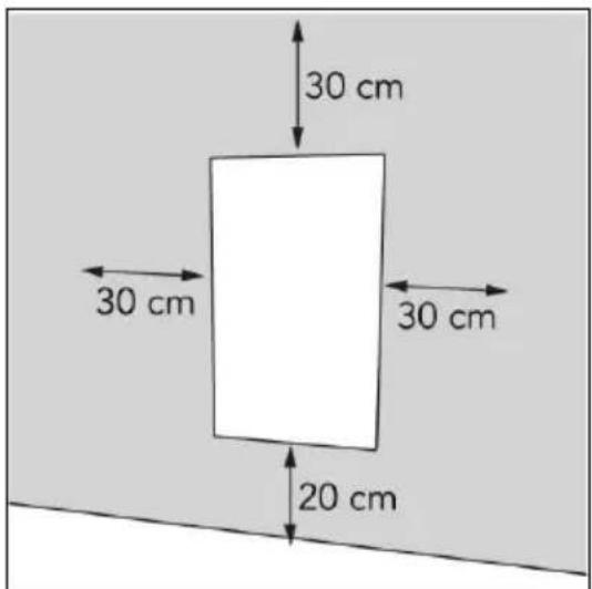 30 cm 30 cm 30 cm 20 cm