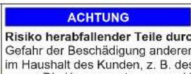 SIEMENS KI31REDD0 - Austauschen des Schleppscharniers - 8