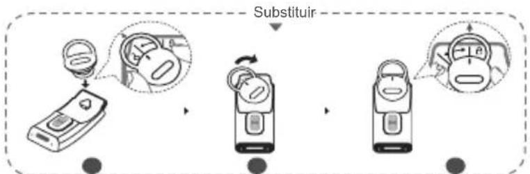 HUAWEI TalkBand B6 - Remover e substituir a tampa do auricular - 2