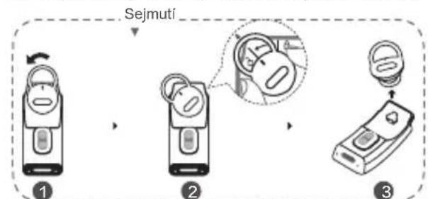 HUAWEI TalkBand B6 - Sejmutí a výměna koncovky - 1