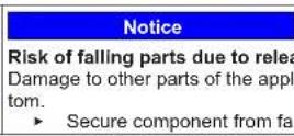 SIEMENS KI82LSDE0 - Replacing flat hinge - 10
