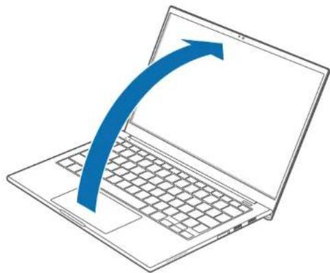 SAMSUNG Galaxy Book Ion - Tænd for computeren - 1