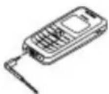 NOKIA 1200 - Cargar la batería - 1