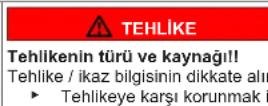SIEMENS WM12UT64ES - İkaz bilgilerinin yapısı - 2