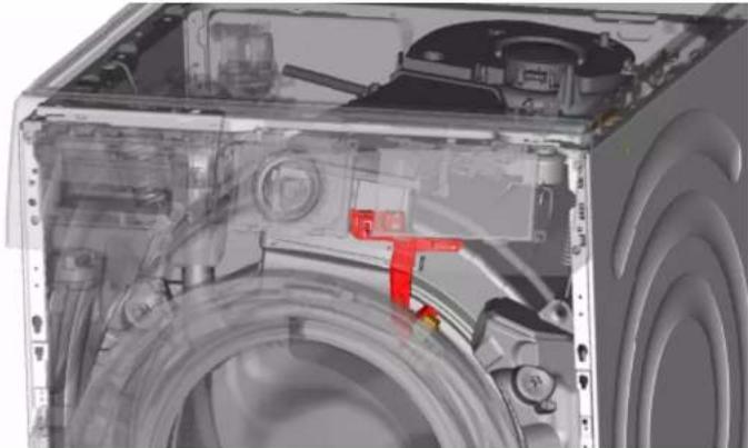 SIEMENS WM12US61ES - Odstranjevanje luči bobna - 1