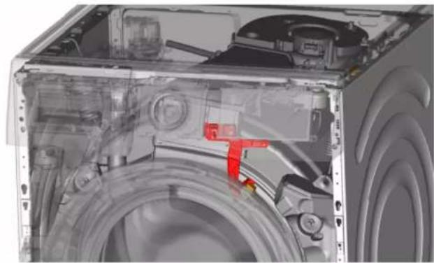 SIEMENS WM12UT63ES - Kapı contasının sökülmesi - 7