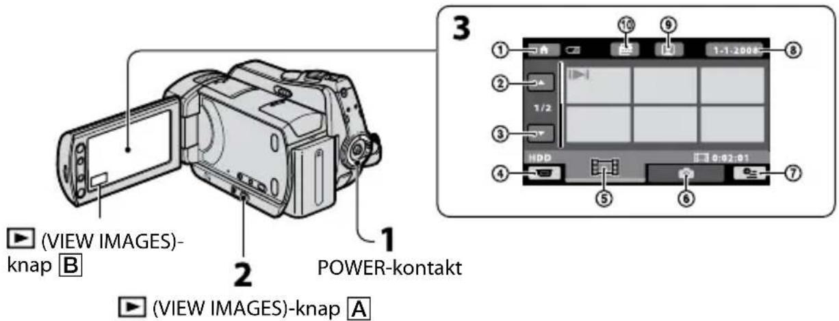 SONY DCR-SR46E - Afspilning - 1