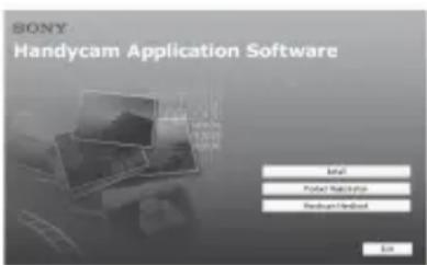 SONY DCR-SR46E - "Handycam-käsikirja" -oppaan (PDF) asentaminen ja katseleminen - 1