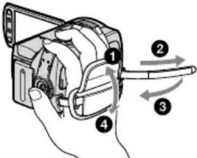 SONY DCR-SR46E - Använda videokameran - 1