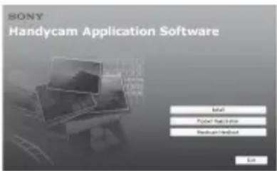 SONY DCR-SR46E - Installera och läsa "Bruksanvisning till Handycam" (PDF) - 1