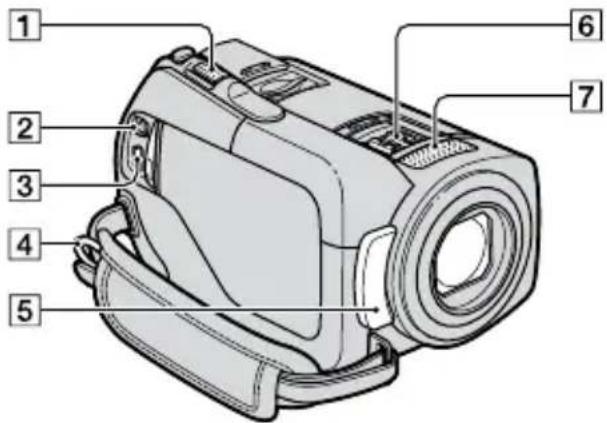 SONY DCR-SR46E - Videokameran muut osat ja toiminnot - 1