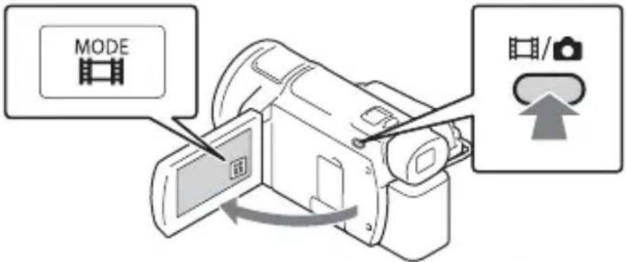 SONY FDR-AXP35 - Optagelse af fotos - 1