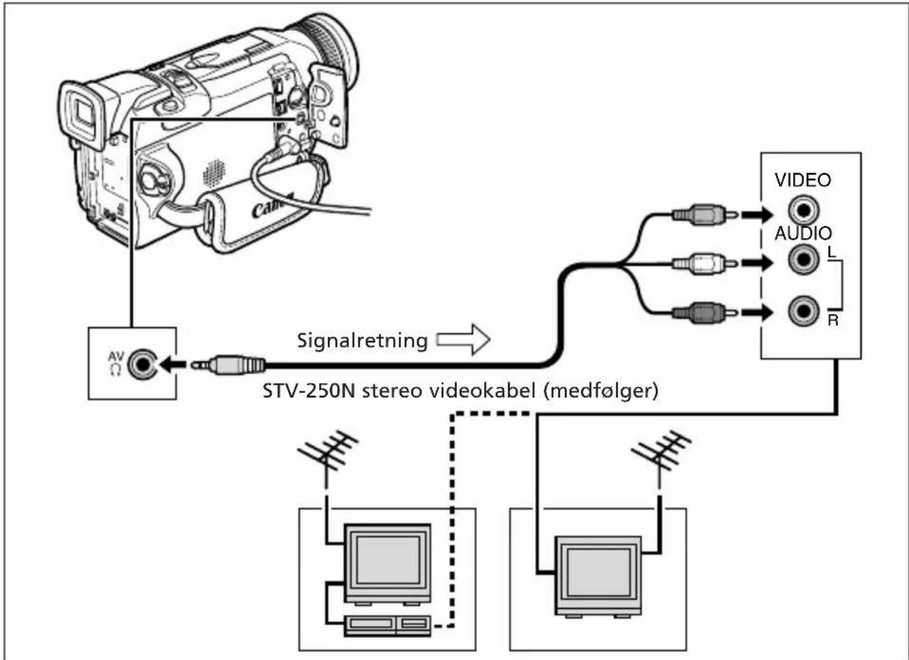 CANON MVX150i - TV med audio/video indgange - 1