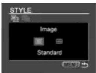 STYLE Image Standard MENU