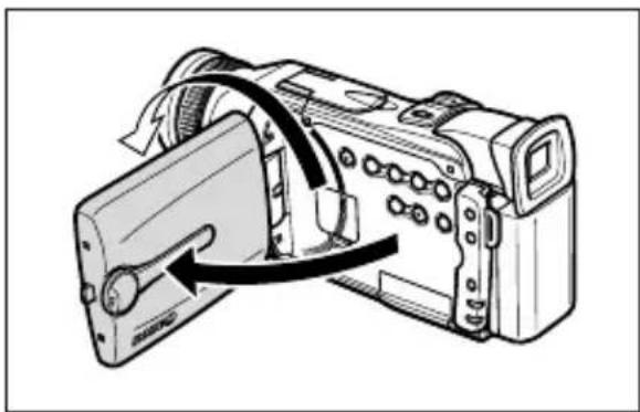 CANON MVX150i - Lad motivet iagttage optagelsen - 1