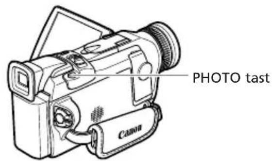 CANON MVX150i - Optagelse af still-billeder på et bånd - 2