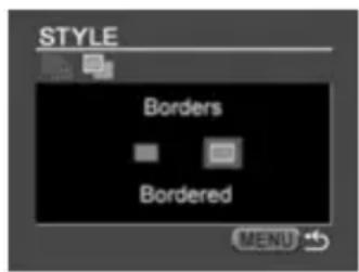 STYLE Borders Bordered MENU