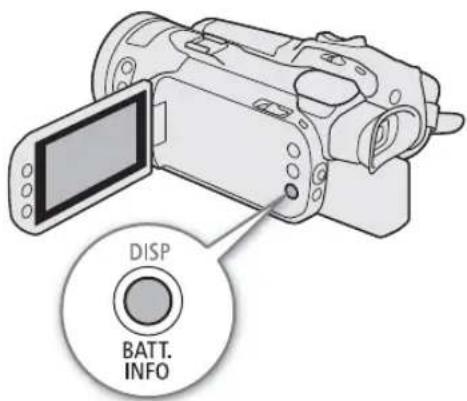 DISP BATT. INFO