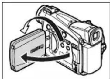 CANON MV730i - Lad motivet iagttage optagelsen på LCD skærmen - 1