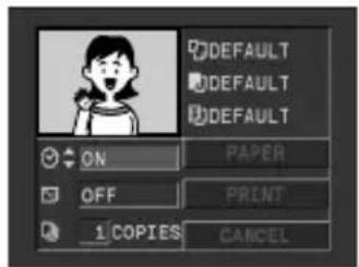 DEFAULT DEFAULT DEFAULT ON PAPER OFF PRINT 1 COPIES CANCEL