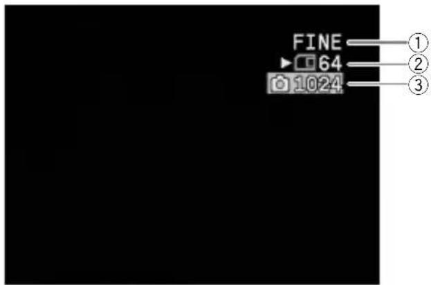 FINE 64 1024 ① ② ③