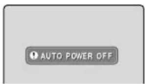 AUTO POWER OFF