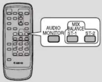 AUDIO MONITOR MIX BALANCE ST-1 ST-2