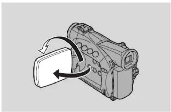 CANON MV500i - Lad motivet lagttage optagelsen (spejlmetode) - 3