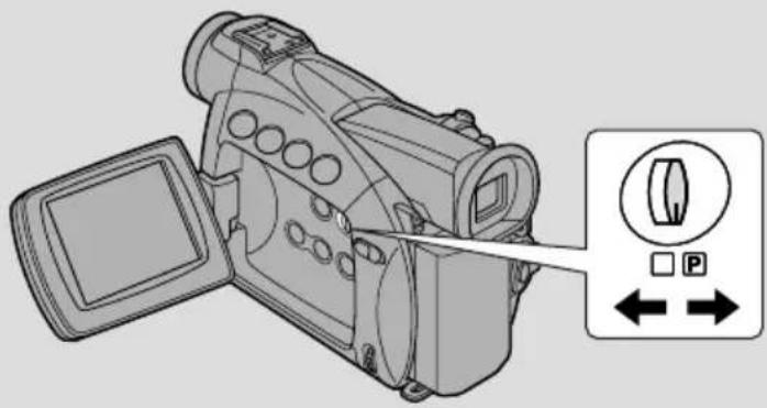CANON MV500i - Benyt de forskellige optagelsesprogrammer - 1